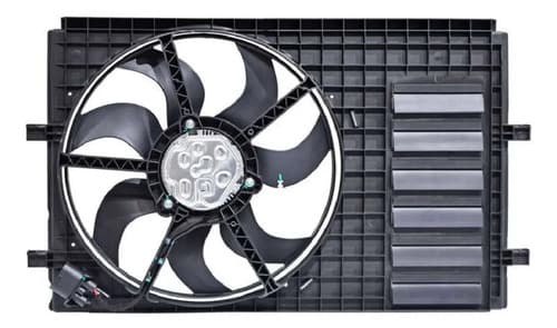 Motoventilador Vw Vento 2016-2022/ Polo/ Toledo 13-19/ Audi A1 2010-2019 Con/Sin Aire Con Tolva Completo 4Pines