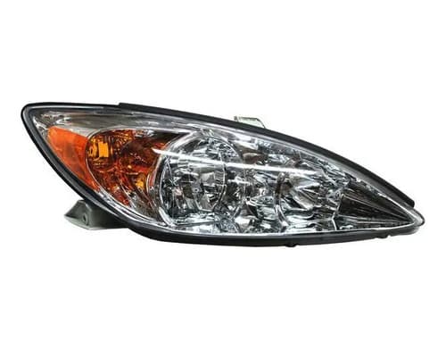Faro Toyota Camry 2002-2004 Fondo Cromado Derecho