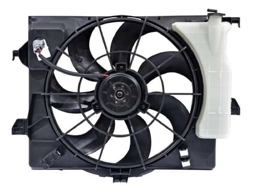 Motoventilador Para Kia Kia Rio 2012-2017 L4 1.6 Lts Para Radiador Con Deposito Sin Resistencia Sencilla Completo 3 Pines