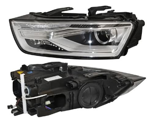 Faro Audi Q3 2016-2018 Leds Electrico Con Motor Izquierdo