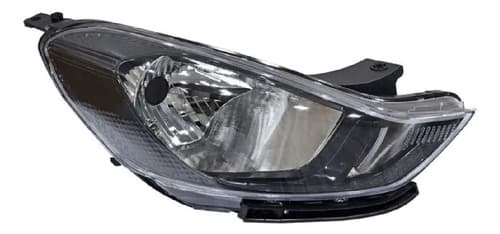 Faro Para Hyundai Grand I10 2021-2025 Negro Con Motor Derecho