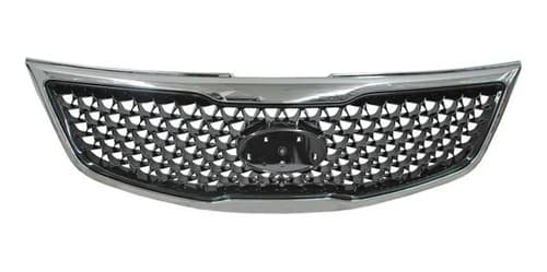 Parrilla Para Kia Sportage 2016/Usa 2014-2016 Negra Con Moldura Cromada