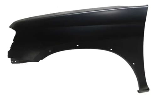 Salpicadera Nissan Frontier 1998-2000 Con hoyos Para Moldura Lateral Izquierda