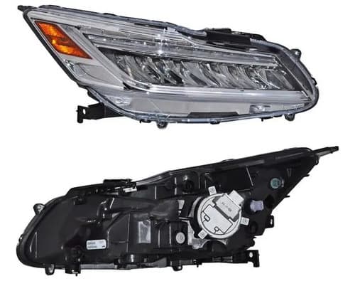 Faro Honda Accord 2016-2017 Leds Derecho