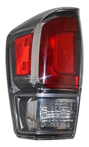 Calavera Toyota Tacoma 2020-2022 Filo Gris/Cromado Izquierda