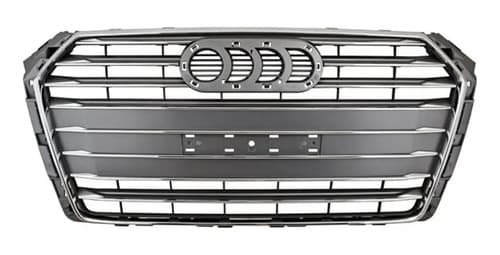 Parrilla Audi A4 2017-2019 Cromado Gris