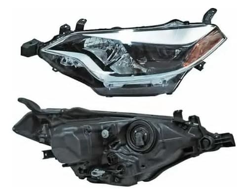Faro Toyota Corolla 2014-2016 Con Focos Derecho