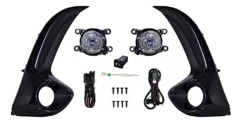 Faro Niebla Toyota Yaris 2021 Leds Con Parrilla Juego