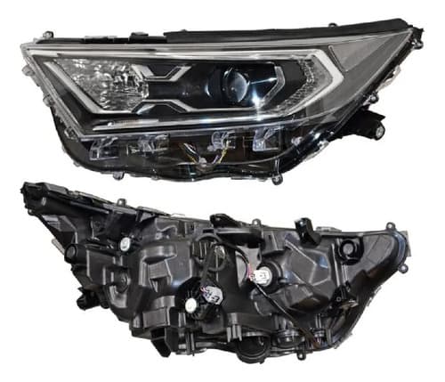 Faro Toyota Rav4 Limited Hybrid 2020-2021 Con Motor Leds Izquierdo