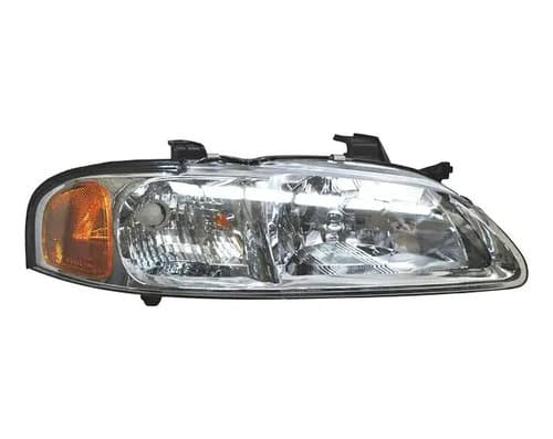 Faro Nissan Sentra 2001-2003 Fondo Cromado Derecho
