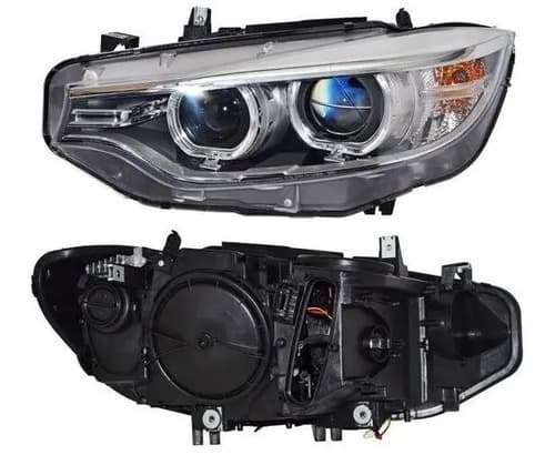 Faro Bmw Serie 4 2014-2018 Para Xenon Con Motor Izquierdo