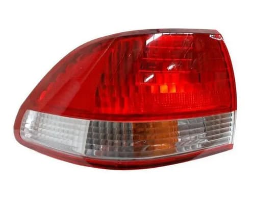 Calavera Honda Accord 2001-2002 4P Rojo/Blanco Exterior Izquierda