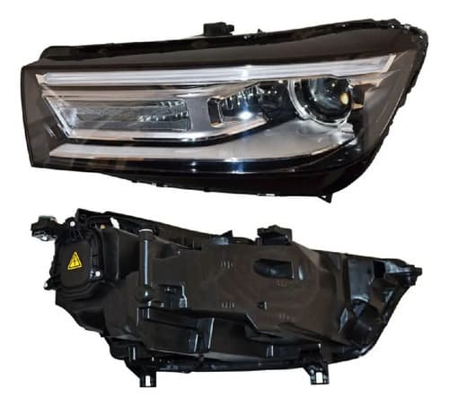 Faro Audi Q5 2018-2020 Electrico Con Motor Izquierdo