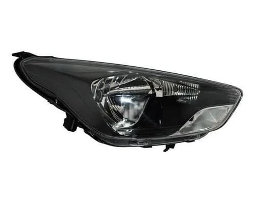 Faro Ford Figo 2016-2018 Fondo Negro Con Motor Derecho