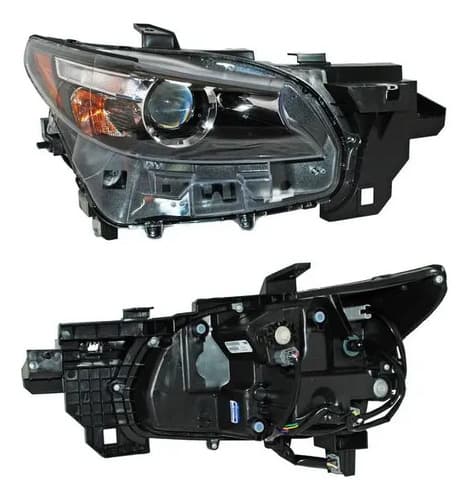 Faro Mazda Cx9 2016-2020 Electrico Con Motor Izquierdo