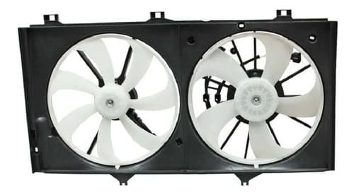 Motoventilador Toyota Avanza 2009-2011 V6 3.5L Con Aire Acondicionado Para Radiador Doble Completo