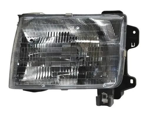 Faro Nissan Xterra 2000-2001/ Frontier 1998-2000 Con Ajustes Izquierdo
