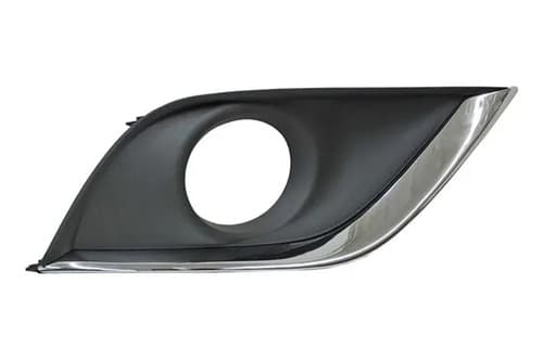 Parrilla Nissan Versa 2015-2019 Para Faro Niebla Con Moldura Cromada Derecha
