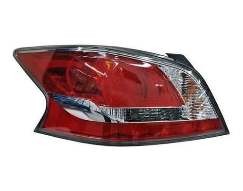 Calavera Nissan Altima 2014-2016 Leds Filo Negro Izquierda
