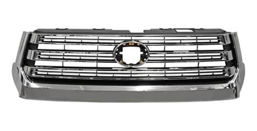 Parrilla Toyota Tundra 2018-2020 Lineas Cromada