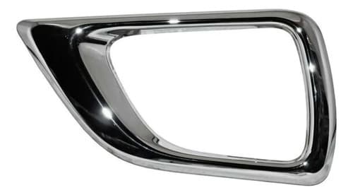 Moldura Parrilla Nissan Np300/ Frontier 2016-2020 Cromada Para Faro Niebla Izquierda