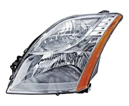 Faro Nissan Sentra 2010-2012 Fondo Cromado Izquierdo