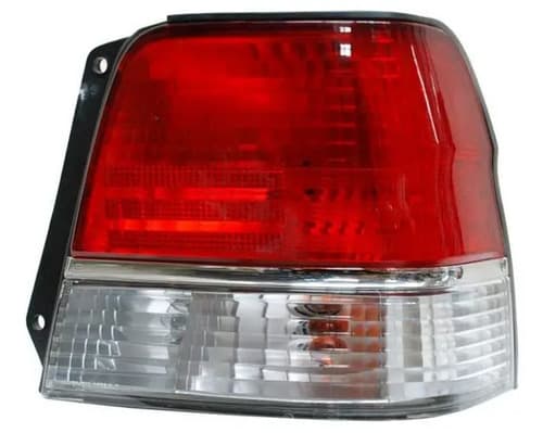 Calavera Toyota Tercel 1998-1999 Rojo/Blanco Sin Arnes Derecha