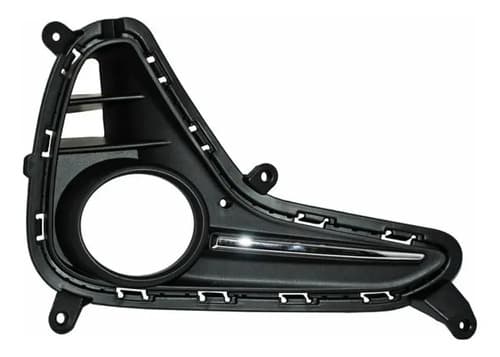 Parrilla Para Hyundai Grand I10 2018-2020 hatchback Para Faro Niebla Con Moldura Derecha