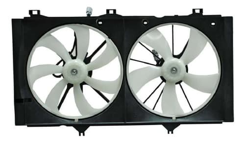 Motoventilador Toyota Avanza 2009-2011/ Camry 10 L4 2.7L Sin Aire Acondicionado Para Radiador Doble Aut Completo