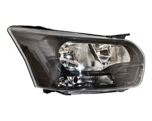 Faro Ford Transit 2014-2020 Fondo Negro Sin Reflejante Con Motor Derecho