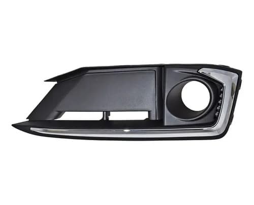 Parrilla Honda Civic 2019-2020 sedan Para Faro Niebla Con Moldura Cromada Izquierda