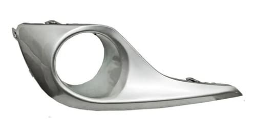 Parrilla Toyota Highlander 2011-2013 Plata Para Faro Niebla Izquierda