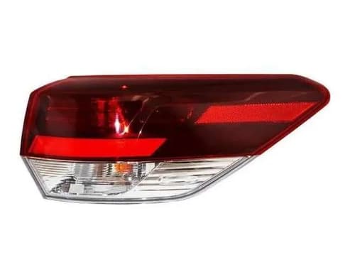 Calavera Toyota Highlander 2017-2019 Exterior Leds Oscura Derecha