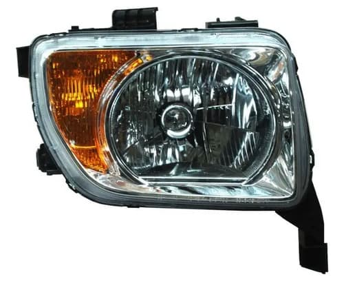 Faro Honda Element 2003-2008 Fondo Cromado Derecho