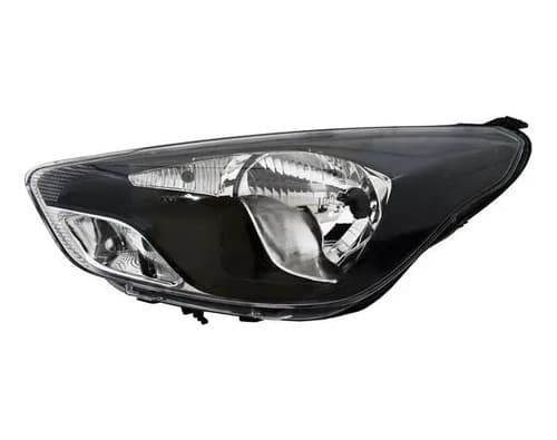 Faro Ford Figo 2016-2018 Fondo Negro Izquierdo