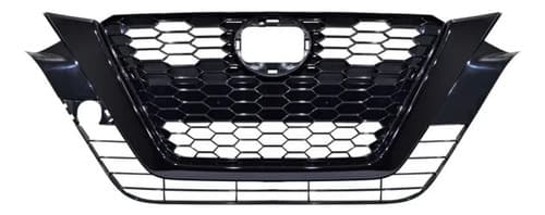 Parrilla Nissan Altima 2023-2024 Sin Hoyo Para Camara Con Moldura Negra