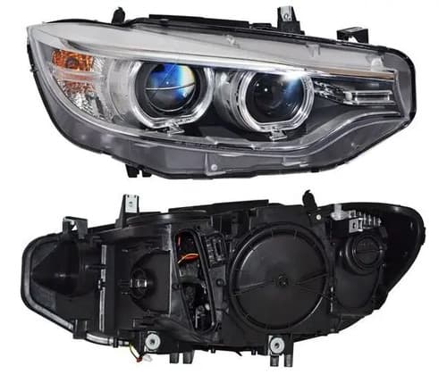 Faro Bmw Serie 4 2014-2018 Para Xenon Con Motor Derecho