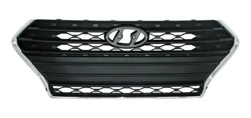 Parrilla Para Hyundai Accent 2018-2022 Con Moldura Cromada