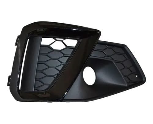 Parrilla Audi A4 S Line 2020-2021 Negra Para Faro Niebla Derecha