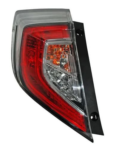 Calavera Honda Civic Type R 2016-2018 Leds Izquierda