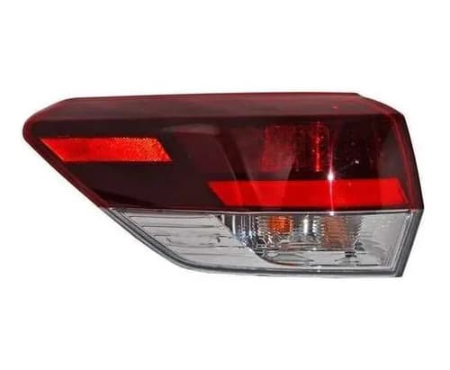 Calavera Toyota Highlander 2017-2019 Exterior Leds Oscura Izquierda