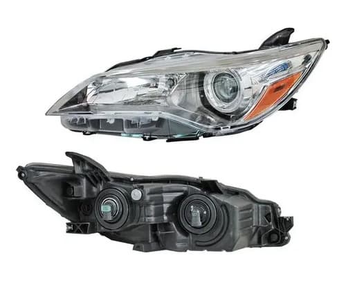 Faro Toyota Camry 2015-2017 Fondo Negro Izquierdo