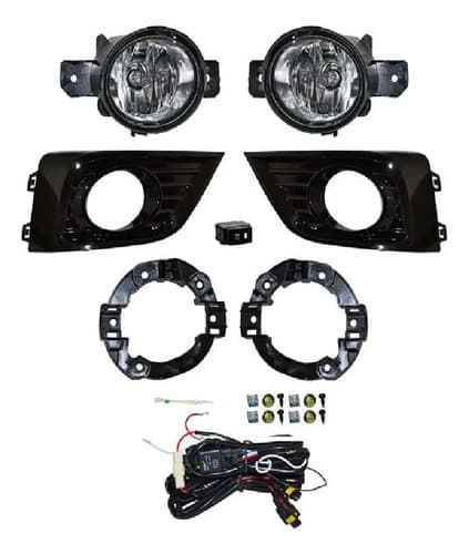 Faro Niebla Nissan March 2021-2022 Con Parrilla Juego