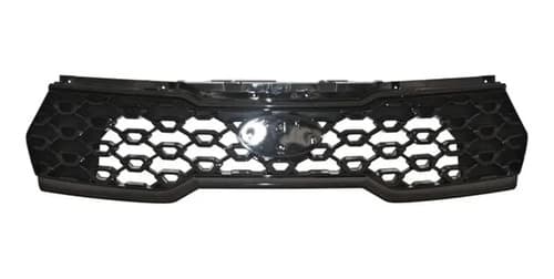 Parrilla Para Kia Sorento 2021-2023 Negra Sin Moldura Sin Hoyo Para Camara