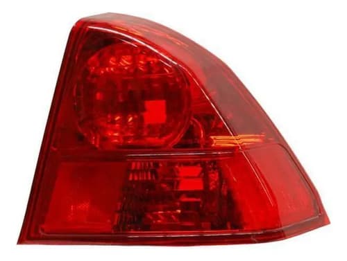 Calavera Honda Civic 2003-2005 4P Rojo Exterior Sin Arnes Derecha