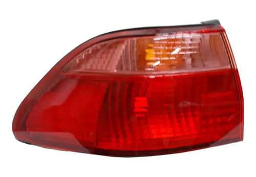Calavera Honda Accord 1998-2000 4P Rojo/Blanco Exterior Sin Arnes Izquierda