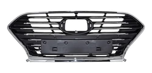 Parrilla Para Hyundai Sonata 2018-2019 Con Moldura Cromada