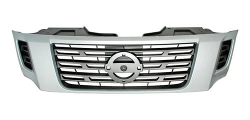 Parrilla Nissan Pu Np300/ Frontier 2016-2020 Plata Para Pintar
