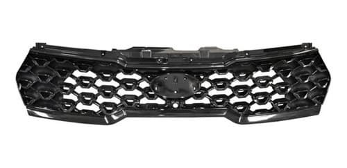 Parrilla Para Kia Sorento 2021-2023 Negra Sin Moldura Con Hoyo Para Camara
