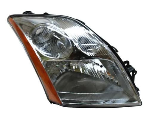 Faro Nissan Sentra 2007-2010 Fondo Cromado Derecho